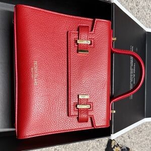 Teddy Blake Ava ‘9 Red Leather Handbag